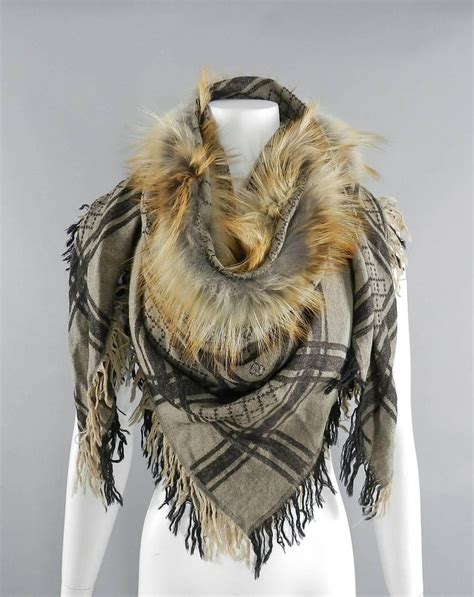 cheap gucci shawl|gucci scarves with fur trim.